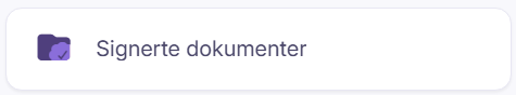 Skjermbilde: Signerte dokumenter:
