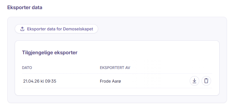 Skjermbilde 3: Avslutte abonnement