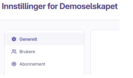 Skjermbilde 2: Avslutte abonnement