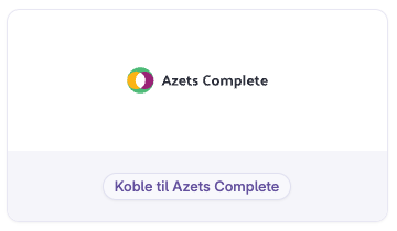 Skjermbilde 2: Integrer Bård med Azets Complete