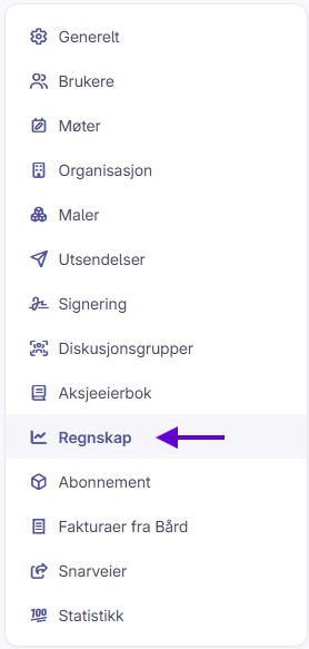 Skjermbilde 2: Integrer Bård med PowerOffice